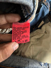 Y2K Tough Jeansmith Contrast Stitch Blue Denim Jeans (W:35) (L:45)