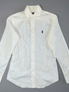 Polo Ralph Lauren White Button-Down Shirt  Women's  (XS)