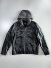 Black Rivet Premium Original (Detechable Hood)Leather Jacket (L)