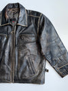 ZUltra Premium Vintage Pure Leather Jacket Heavy (XL)