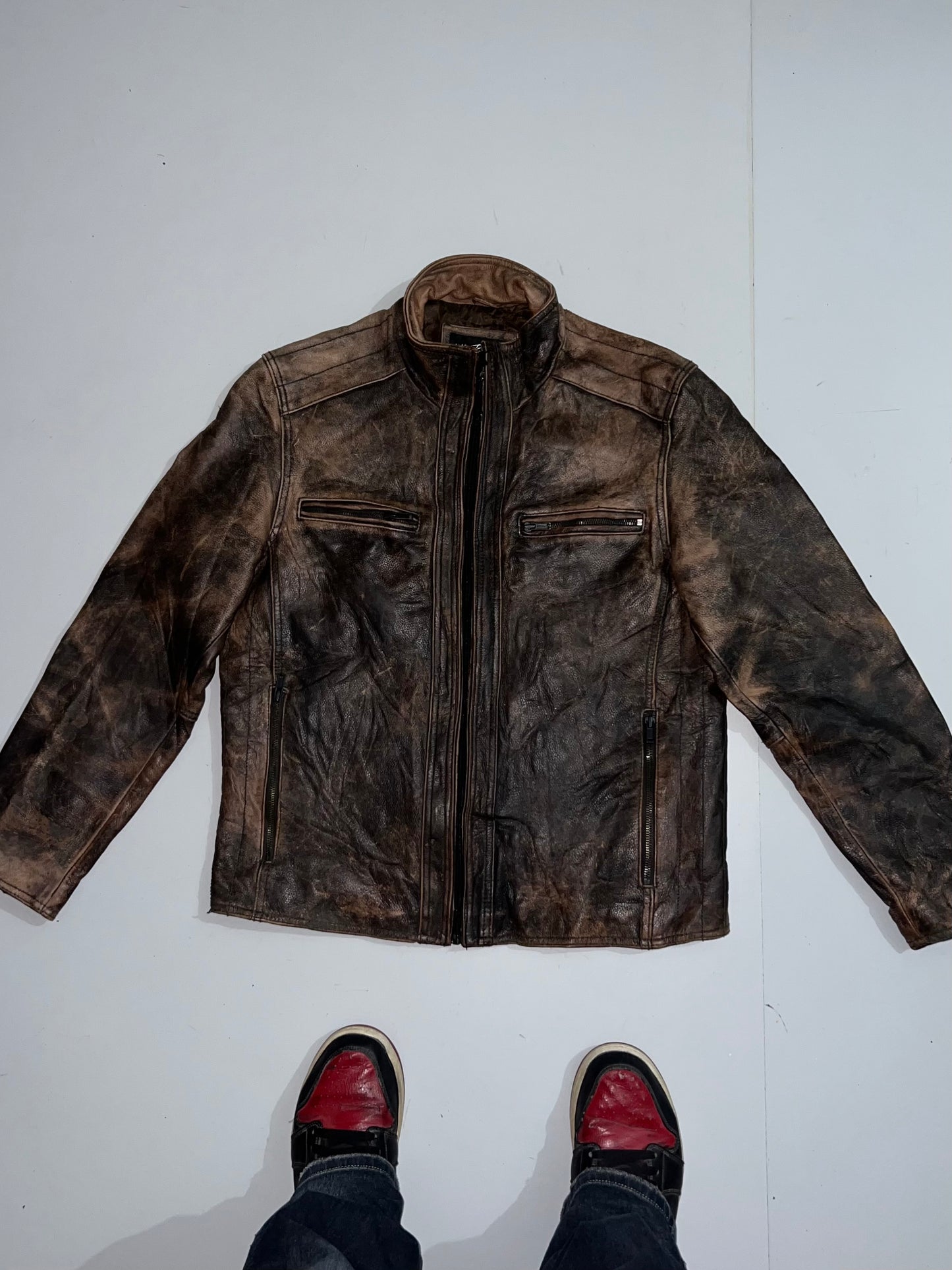 ZVintage Original Leather Jacket (L/XL)
