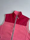 Polo Jeans USA | Pink Colorblock Fleece Zip Vest | (M)