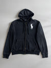 Polo Ralph Lauren Big Pony Zip-Up Hoodie Black (M)