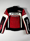 Hein Gericke Pro Sports Red & Black Motorcycle Racing Jacket (M)