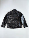 Perry Ellis Portfolio Premium Original Leather Jacket (XL)