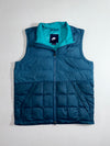 Nike Puffer Vest  Navy Blue x Teal, Vintage Sportswear (L)