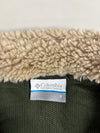 Columbia Sportswear Beige Sherpa Fleece Zip-Up Jacket  (S)
