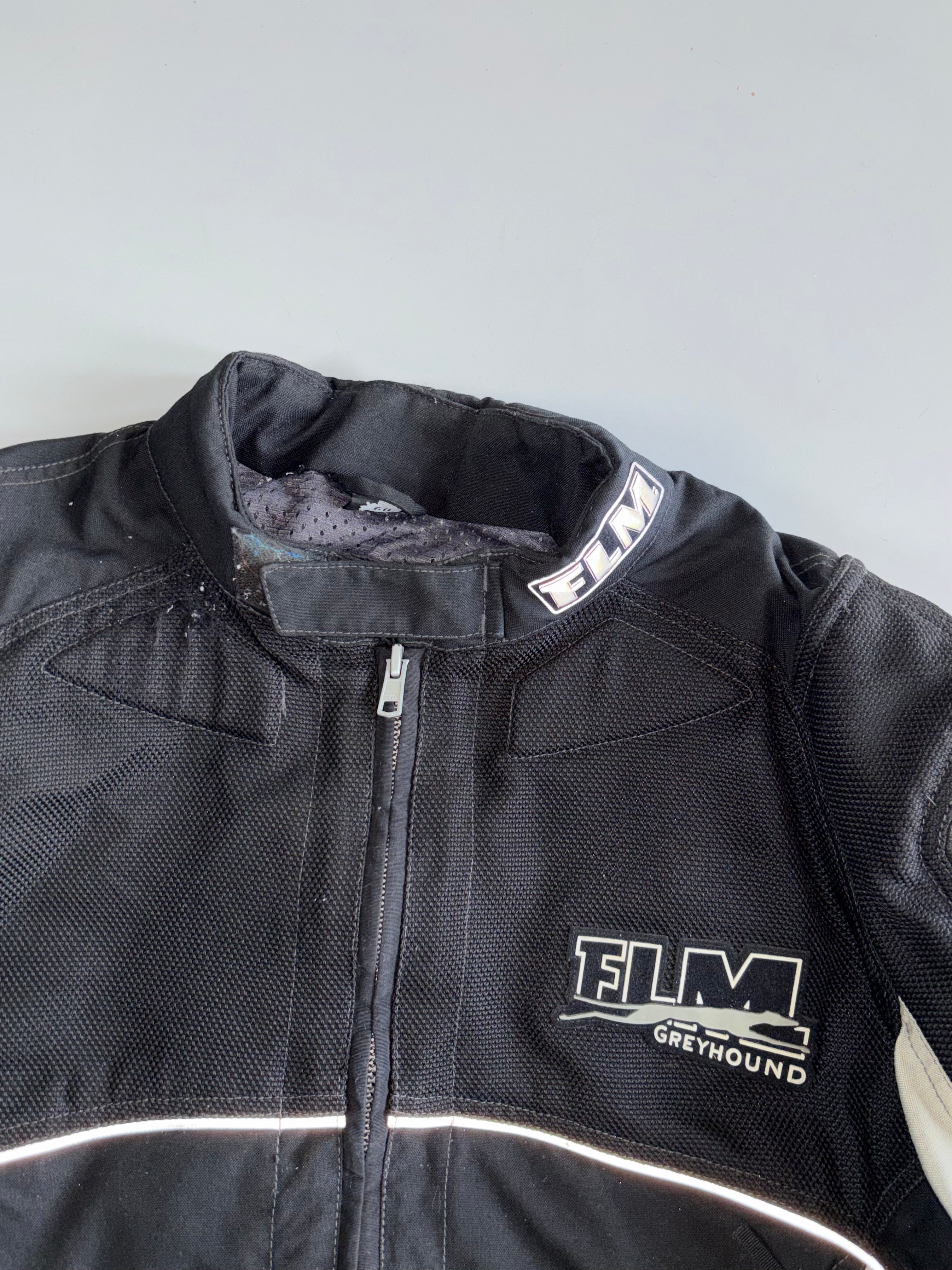 FLM Greyhound | Textile Moto Jacket with Carbon Armor (Paded)(XL