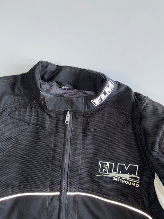 FLM Greyhound | Textile Moto Jacket with Carbon Armor (Paded)(XL)