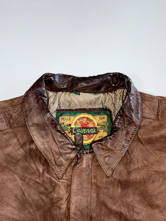 Pelle Cuir Premium Original Leather Jacket (XL)