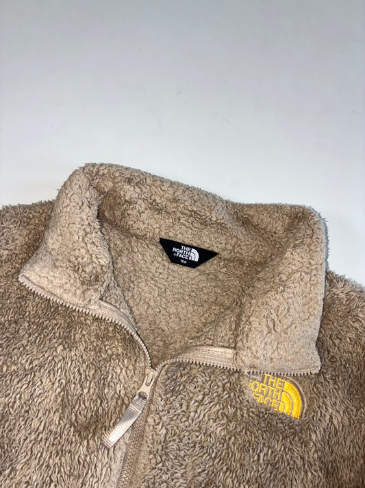 The North Face Beige Sherpa Fleece Zip Jacket(S)