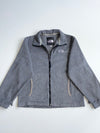 The North Face Kids Grey Fleece Full-Zip Jacket women’s – (S)