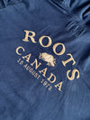 Roots Canada Zip-Up Hoodie - Navy (L)