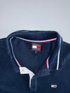 Tommy Jeans Navy Tipped Polo (L)