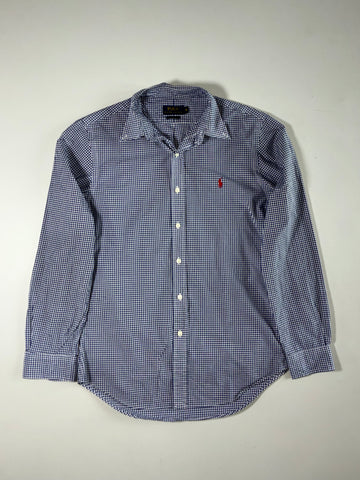 Polo Ralph Lauren Navy Gingham Check Shirt – (M)