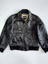 Schott NYC Original A-2 Flight Heavy Pure Leather Jacket (L)