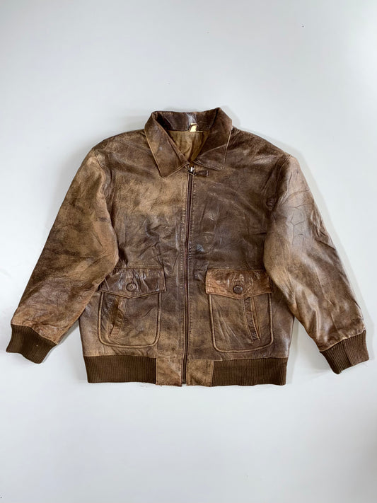 Premium Original Pure Leather Jacket (M)