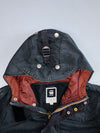 G-Star Raw Original Denim Hardware-Detail W/ Utility Pockets Hooded Bomber Jacket Washed Black (RARE) (L/XL)