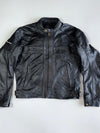 Vintage Breezes Original Pure Leather Racing Jacket with Back Protection (XL)