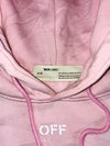 Virgil Abloh OFF WHITE Cherry Blossom “Global Warming Hoodie (M)