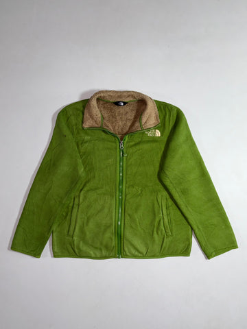 The North Face | Green Fleece Sherpa Collar Zip Jacket Women’s (S)