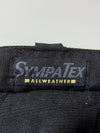 Polo PSi Sympatex Allweather Motorcycle Riding Pants – Black Textile Biker Trousers (W:32) (L:41)