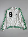 Adidas Originals #6 Track Jacket – White/Green (S/M)