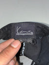 Karl Kani Black Cap – White Signature Logo Embroidery (Adjustable)