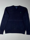 Polo Ralph Lauren Navy V-Neck Sweater (XS)