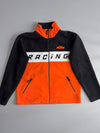 KTM Hard Equipment | Racing Fleece Zip Jacket | Black/Orange (L)