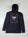 Vintage Vans Black Off The Wall Graphic Hoodie (M)