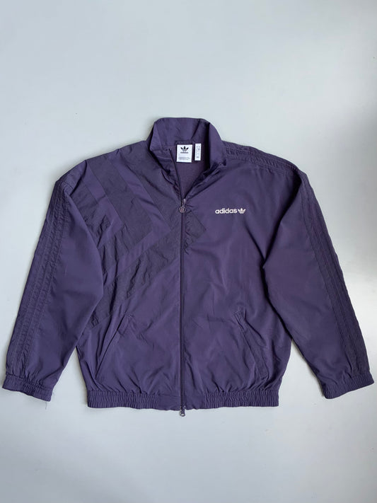 Adidas Originals Pastel Tracktop Purple Tonal Windbreaker Jacket XL