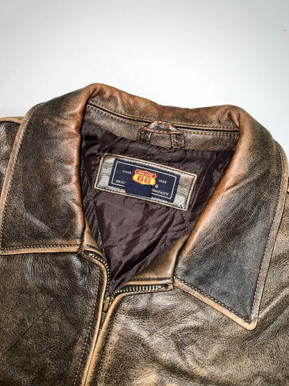ZRoute 66 ORIGINAL Leather Jacket (RARE VINTAGE)  (L)