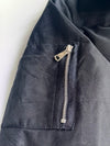 Moose Knuckles Canada Archive Black Utility Insulated Jacket – Metal Logo (L)
