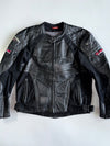 Teknic’s Riding Gare Mesh / Pure Leather Racing Jacket / CE Protection (M)