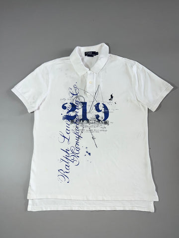 Polo Ralph Lauren "219" Fly Fishing Graphic Polo Shirt (XL)