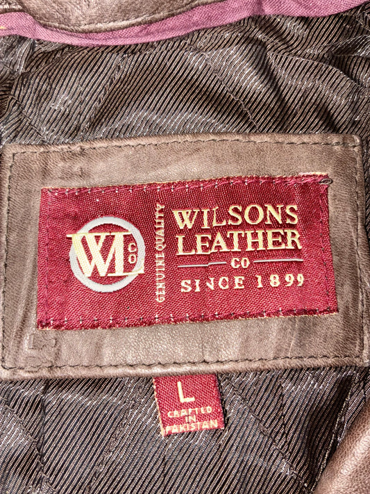 Wilsons Premium Original Pure Leather Jacket (L)