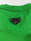 Philipp Plein Skull & Snake Rhinestone Graphic T-Shirt – Green (L)