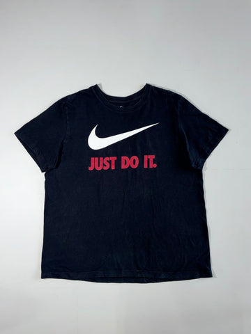 Nike "Just Do It" Swoosh Logo Graphic Tee –(XL)