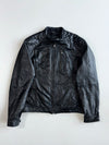 Conbipel Black Leather Jacket(L)