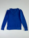 Tommy Hilfiger Navy Argyle V-Neck Sweater (S)
