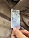 Areuban Distressed Brown Suede Zip Bomber with Contrast Stitching & Elastic Hem, (M)