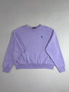 Polo Ralph Lauren Boxy Crewneck Fleece Sweatshirt – Lavender Women’s (2XL)