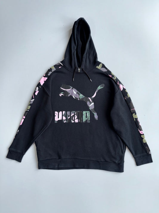 Puma | Floral Camo AOP Tape Hoodie | Oversized (L)