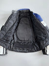 Tcul #36 Tricolor Stripe Padded Racing Leather Jacket (S)