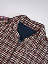 Jaguar Reversible Plaid & Navy Harrington Jacket (M/L)