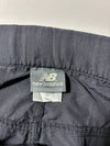 Vintage New Balance Black Nylon Logo Shorts (W:32) (L:21)