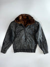 Premium Original Pure Leather Jacket (Detechable Furr Lining) (M)