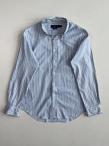 Ralph Lauren Slim Fit Stretch Oxford Striped Shirt (M)