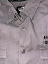 Harley-Davidson Grey & Cream Two-Tone Embroidered Garage Shirt – (2XL)